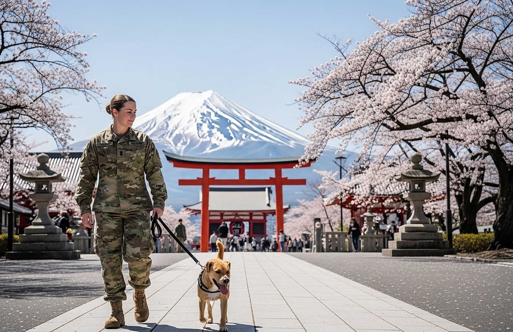 Military PCS pet transportation moves to Japan